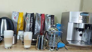 Как приготовить кофе дома Латте, Детский Латте ,Капучино