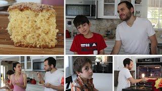 Arnak and Arqa Make Coffee Cake - Heghineh Cooking Show