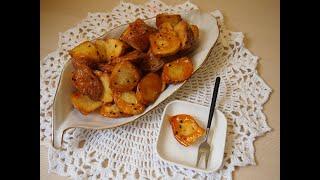 Корейская кухня: Картофель в карамели или камджя маттан (감자 맛탕)