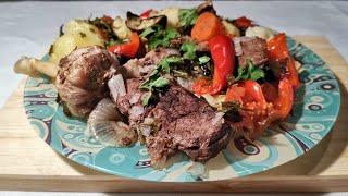БАСМА. Узбекское блюдо. Мясо с овощами. Рецепт огонь!!!