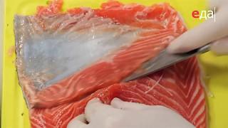 Три способа засолить красную рыбу / рецепт от шеф-повара / Илья Лазерсон