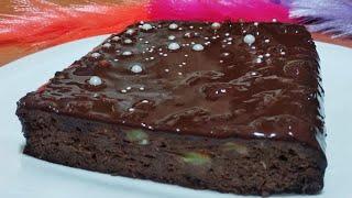 Без сахара и муки! Влажный шоколадный пирог за 7 мин! Sugar and flour free! Chocolate Pie in 7 Min!