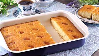 Сладкий пирог «Басбуса» - традиционный арабский десерт! Восточные сладости!