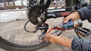 Как помыть и смазать цепь велосипеда