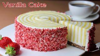 밀가루 없음 / 컵 계량 / 촉촉한 바닐라 케이크 / Moist Vanilla Cake Without Flour Recipe / 글루텐 프리