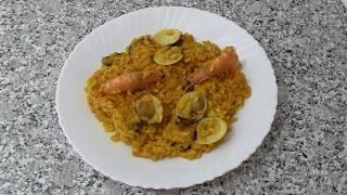 Очень вкусно!!!!!!!!  Традиции Испании. Паэлья с морепродуктами.