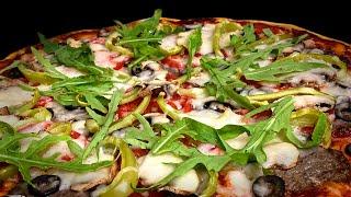 Домашняя пицца в духовке | Пицца с мясом говядины | Рецепт теста для пиццы