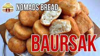 BAURSAK traditional nomads bread! Рецепт ПЫШНЫХ бауырсаков / Идеальное тесто / ASMR VIDEO