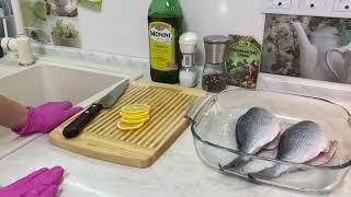 Быстрый и легкий рецепт: Рыба в духовке- Дорадо, запечённая в духовке!