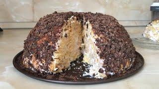 Торт из печенья без выпечки / Рецепт от Оли Салиховой 13 февраля 2019 г.