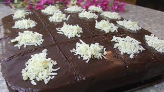 Невероятно Вкусный Шоколадный торт С ИЗЮМОМ✓✓ Готовиться очень быстро..Торт Для любителей шоколада..