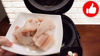 Так МАЛО кто готовит, а зря! Быстро, вкусно и очень нежно – Рыба в сливочном соусе в мультиварке!