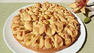 Пирог с яблоками - выпечка для уютного,семейного чаепития.☕