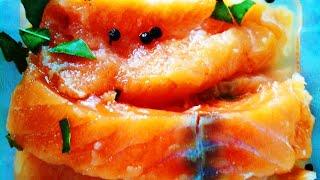 Домашний посол красной рыбы. Самый простой и вкусный рецепт.Salting fish at home.The easiest recipe.