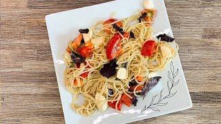 ВКУСНЫЙ САЛАТ ИЗ СПАГЕТТИ (Как приготовить спагетти) РЕЦЕПТЫ САЛАТОВ
