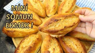 Mini Somun Ekmek Tarifi - Evde Mini somun ekmek nasıl yapılır ?