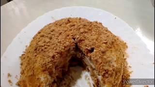 Торт без выпечки из пряников, ASMR рецепт, 31. 03. 2020