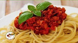 Находка для занятых хозяек - соус с фаршем для спагетти.