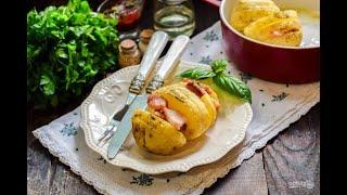 Картошка с беконом в микроволновке