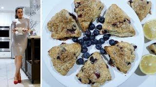 Изумительные Сконы из Голубики и Лимона - Blueberry Scones - Рецепт от Эгине - Heghineh Cooking Show