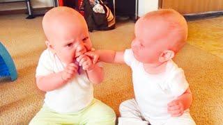 Смешные бои с близнецами - Смешные детские видео