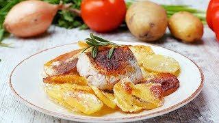 Рыба с картофелем в духовке - Рецепты от Со Вкусом