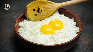 Жареный Рис с Яйцом за 5 Минут | Простой рецепт в одной сковороде  — Голодный Мужчина (ГМ, #297)