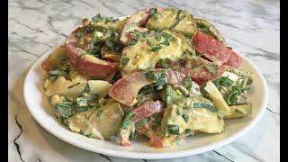 Оригинальный Салат с Жареными Кабачками Очень Вкусно, Просто и Полезно!!! / Zucchini Salad