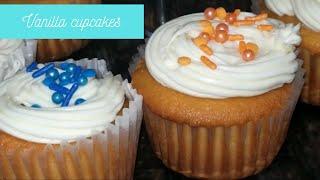 Perfect Vanilla Cupcakes | How to make vanilla cupcakes | Cupcakes recipe