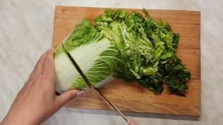 Салат из пекинской капусты с курицей /простой рецепт/не Цезарь
