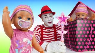 Смешное видео - У куклы Беби Бон Двойник! – Новые игры для детей с Baby Born. Детские мультики.