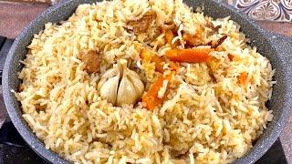 Пилаф по- узбекски - пухкав ориз, месо, зеленчуци... / Плов по узбекски - простой пошаговый рецепт