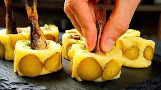 КРУЧЕ икры и ананасов! 5 недорогих закусок, которые сделают ваш стол БОГАЧЕ!