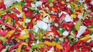 Овощная смесь для супов, рагу и пиццы - заморозка овощей на зиму