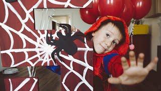 День рождения человека паука на самоизоляции. Дейву 5 лет.