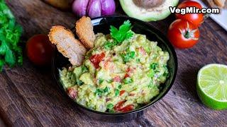 Классический рецепт гуакамоле: мексиканский соус из авокадо – вкусная вегетарианская пп закуска