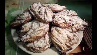 Песочное домашнее печенье. Shortbread homemade cookies.