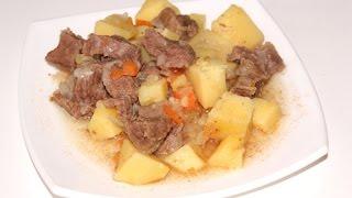 Мясо с картошкой в мультиварке редмонд, рецепт жаркого, как приготовить говядину с картошкой