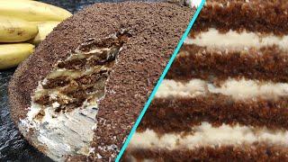 Торт без выпечки из пряников | Самый легкий Торт | Очень Вкусный и Сочный