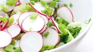 Топ 3 самых вкусных салатов из редиски! Рецепт Салата из Редиски | Время Покушать