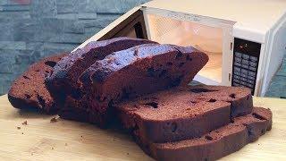 Шоколадный кекс на кефире в микроволновке: обалденно вкусно и всего лишь 6 минут