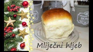 VLOGMAS-COOKMAS 1 recept za MLIJECNI HLJEB milk bread