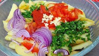 Картофель+Лук+Овощи Вкуснейший Салат у Вас на столе ‼