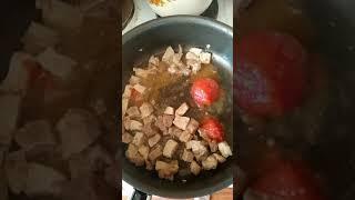 Заебатый рецепт мяса с макаронами для холостяка 3