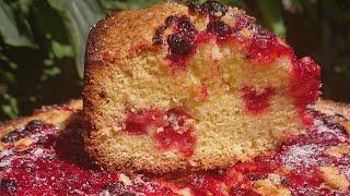 ЛЕТНИЙ ПИРОГ "Пикник". Пирог с ягодами!! ВКУС Лета!!! #выпечка #пирог#шарлотка #смородина #ягоды
