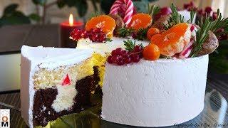 НОВОГОДНИЙ Торт "СВЕЧА НА ВЕТРУ"   |  Cake "CANDLE IN THE WIND"