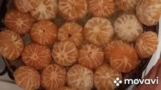 #мандариновыйпирог #мандаринпирогi #tangerinepie  Мандариновый пирог . Tangerine cake with caramel