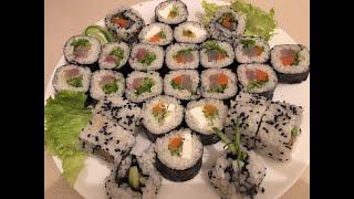 суши из окуня пошаговый рецепт из разных необычных рыб быстрый способ приготовления sushi levrekten