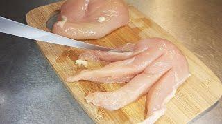 Рецепт куриной грудки, который может приготовить кто угодно. Особенно понравится детям #21