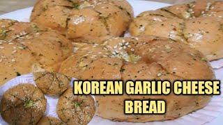 KOREAN GARLIC CHEESE BREAD || ROTI KEJU KOREA VIRAL